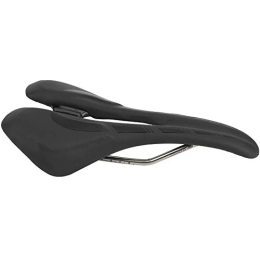 01 02 015 Mountain Bike Seat 01 02 015 Bicycle, Breathable Hollow Design Bicycle Saddle for Mountain Bike for Cycling(black)
