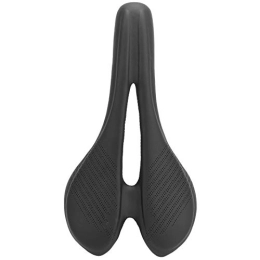 01 02 015 Mountain Bike Seat 01 02 015 Bicycle, Oval Carbon Bow Mountain Bike Saddle Hollow for Ourdoor Riding
