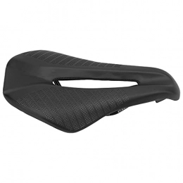 01 02 015 Mountain Bike Seat 01 02 015 Bicycle Saddle, Ventilation and Heat Removal surface Wear‑resistant Bicycle Leather Saddle Stylish Appearance for Outdoor