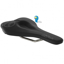 SQlab Mountain Bike Seat 611 Ergowave Active S'Qantara Ltd. Ed. S-tube, Unisex, 1964, black / grey, 12 cm