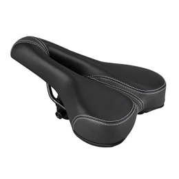 Amosfun Mountain Bike Seat Amosfun Black Bike Saddle Absorbing Mountain Bike Seat Comfortable Saddle Road Mountain Sports Cushion Cycling Seat Cushion Pad