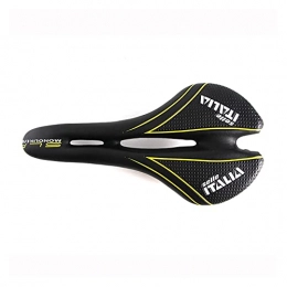 arhujion Spares arhujion Bicycle Saddle MTB Bicycle Saddle Ultralight Mountain Bike Seat Ergonomic Comfortable Wave Road Bike Saddle Cycling Seat Road Bike (Color : Black yellow)