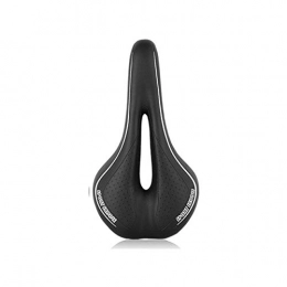 Aya611 Spares Aya611 Silicone Gel Extra Soft Bicycle Mtb Saddle Cushion Bicycle Hollow Saddle Cycling Road Mountain Bike Seat Bicycle Accessories 270 * 140Mm Black White