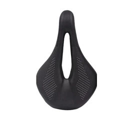 BaiHogi Spares BAIHOGI Ultralight Carbon fiber saddle road mtb mountain bike bicycle saddle for man cycling saddle trail comfort races seat Accessories (Color : Black 240x155mm)