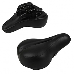 Beautyrain 1PC Bicycle Accessories Saddle Big Ass Ultra Soft Cushion Mountain Bike Universal Black