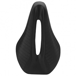 01 02 015 Mountain Bike Seat Bicycle Leather Saddle, Bicycle Saddle Strong Corrosion Resistance for Outdoor