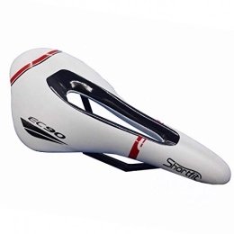 Vests Spares Bicycle Saddle Cushion, Soft and Comfortable Ergonomic Design Hollow Ventilation Suitable for Mountain Bikes and Road Bikes Mountain Bike Seat White