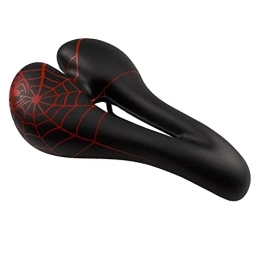 Bktmen Mountain Bike Seat Bicycle Saddle Mountain Bike Seat Bicycle Seat Folding Bike Seat Equipment Accessories Bicycle seat (Color : Black Red)