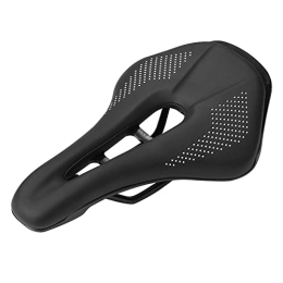 Samnuerly Spares Bicycle Saddle Seat Road Steel Rails Mountain Bike Cushion For Men Skid-proof Carretera Soft PU Leather Road MTB Cycling Saddles