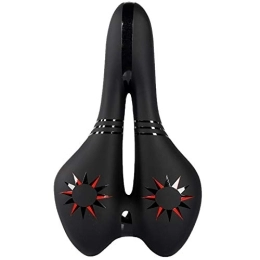 SHABI Mountain Bike Seat Bicycle Saddle Seat Saddle Saddle Riding Equipment Accessories Mountain Bike Seat Bicycle Mountain Bike Saddle (Color : Red, Size : 18x28cm)