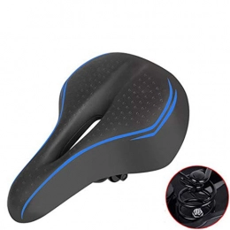 Pessica Mountain Bike Seat Bicycle soft and comfortable cushion saddle Mountain bike big butt thickened seat bicycle accessories seat 19 * 27cm, C
