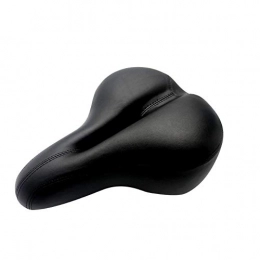 WGLG Spares Bike Bicycle Saddle Comfortable Thicken Soft Seat Sponge Big Cushion With Warning Taillight Mtb Mountain City Bike Accessories