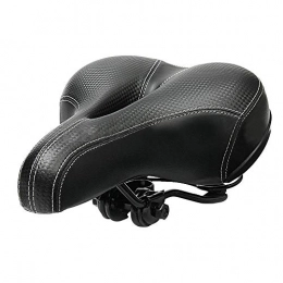 WGLG Spares Bike Bicycle Saddle Pu Leather Shockproof Bicycle Saddle Mountain Road Bike Wide Padded Comfortable Cushion