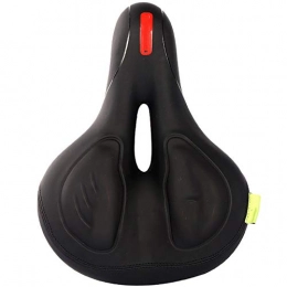 CMOIR Spares Bike Saddle Bicycle Saddle Comfortable Mountain Bike Hollow Hole Saddle Silicone Saddle Riding Equipment for Road Bike Mountain Bike (Color : Red, Size : 27x14x21cm)