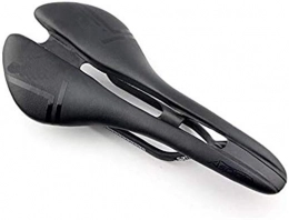 WJSWD Spares Bike Saddle Bike Seat Comfort, Full Carbon Saddle Bicycle Racing Seat Road Bike Saddle For Men Sans Cycling Seat Mat Bike Spare Parts Women Men MTB Mountain / Exercise / Road Bike Seats (Color : Black)