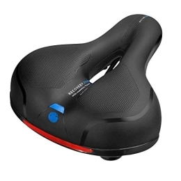 Generic Mountain Bike Seat Bike Saddle Hollow Ergonomic Bicycle Seat Breathable Memory Sponge Bike Saddle Comfortable Cycling Seat Cushion Pad Mountain Bike / Exercise Bike Bike Seat (Black, One Size)