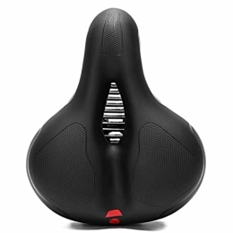 Generic Mountain Bike Seat Bike Saddle Hollow Ergonomic Bicycle Seat Breathable Memory Sponge Bike Saddle Comfortable Cycling Seat Cushion Pad Mountain Bike, Red