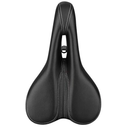Generic Mountain Bike Seat Bike Saddle Mountain Bike Seat Breathable Comfortable Bicycle Seat with Central Relief Region and Ergonomics Design Release Your Body Road Bike and Banana Bicycle Seat 26 Inch (Black, One Size)