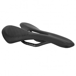 Semiter Mountain Bike Seat Bike Saddle, Tear Resistent PU Leather Oval Carbon Bow Bicycle Anti Slip Microfiber Leather for Mountain Bike