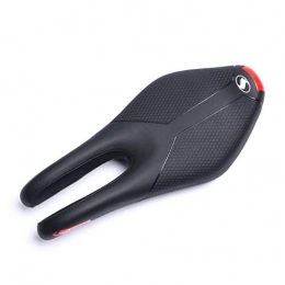 BIKERJRUI Spares Bike Seat Bicycle Saddle Big Hollow Comfort Cycle Saddle Wide Cushion Pad Ergonomic for Women Men Fits for Bike(Red)