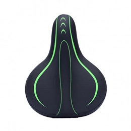 Budstfee Spares Bike Seat Cushion Fancy Bike Saddle Bike Seat Comfortable Mountain Bike Saddle Waterproof Leather Bicycle Cushion Pad Green