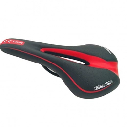 Bike Seat Cushions Folding Bicycle Seat Paded Mountain Bicycle Cushion Seat Pouch Portable Bike Saddle Seat 1pc Black Red