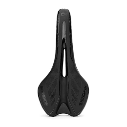 AdirMi Mountain Bike Seat Bike Seat for Men, Women, Waterproof Shock Absorbing Anti-slip Comfortable Bicycle Saddle with Central Relief Zone and Ergonomics Design, for Mountain Bikes, Road Bikes, Exercise ​Bike, Black