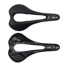 RaamKa Spares Bike Seat Wide Full Carbon Saddle Road Bike Seat Mountain MTB Bike Saddle Ultralight Carbon Fiber Bicycle Seat Cushion Bike Parts Bike Saddle (Color : Glossy bottom case)