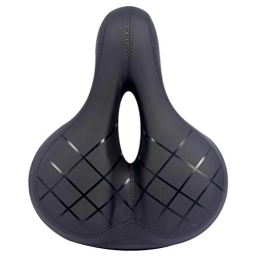 Wakauto Mountain Bike Seat Bike Seats for Men Cycle Cushion Comfortable Leather Bike Saddle Wide Mountain Bike Mens Bike Mtb Saddle Road Bike Saddle Bikes for Men Kids'+bicycles Exercise Bike Child Riding