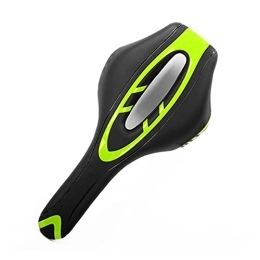 Bktmen Spares Bktmen Bicycle Saddle MTB Mountain Bike Bicycle Seat Hollow Cushion Riding Parts Skidproof Travel Cycling Seats Bike Saddle Bicycle seat (Color : Yellow Green)