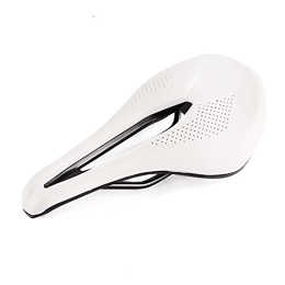 Bktmen Spares Bktmen Bike Saddle Mountain Road Bicycle Saddle MTB Widen Racing Seat Soft Cycling Spare Parts Black White Bicycle seat (Color : White)