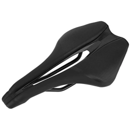 Black Bike Seat Lightweight Line Universal Shock Absorption Mountain Bike Saddle Comfortable Road Accessory for Men Women Pneumatic Seat Cushion Cycling