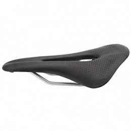 BOLORAMO Spares BOLORAMO Bike Saddle, Leather Safety High Strength Mountain Bike Saddle for Most Bicycle Men and Women