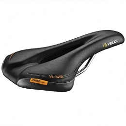 Breathable Comfortable Mountain Bike Seat Cushion Bicycle Saddle (Yellow)