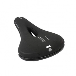BUCKLOS Spares BUCKLOS UK-STOCK Comfortable Bike Saddle Seat, PU Leather Bicycle Saddle Cushion Filled with Memory Sponge, Double Shock Absorption Rubber Spring Bike Seat, Suitable Indoor and Outdoor Bicycles