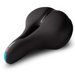 BXGSHOSF Spares BXGSHOSF Bicycle Saddle PVC Waterproof Steel Hollow Comfortable Mountain Road Bicycle Cushion Sport Soft Riding Saddle Men and Women