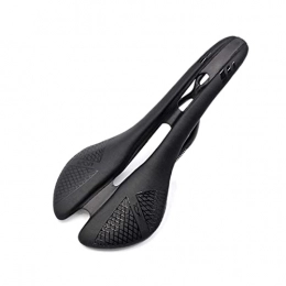 Bktmen Spares Carbon MTB Road Bicycle Saddle hollow Full Carbon Bike Saddle / seat Ultra-light durable Cycling bicycle Racing parts Bicycle seat (Color : Black)