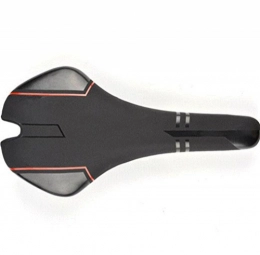 CHE^ZUO Spares CHE^ZUO BICYCLE SADDLE Cycling Seat Cushion Sleek Frosted Racing Sit, Black and Red, 280 * 140 * 55Mm Package