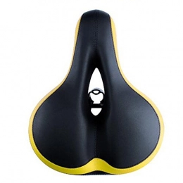 CHE^ZUO Spares CHE^ZUO BICYCLE SADDLE Mountain Bike Increase Car Seat Bicycle Thick Soft Saddle Cycling Seat Cushion, Yellow A, 250 * 200Mm
