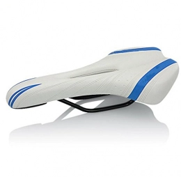 CHE^ZUO Spares CHE^ZUO BICYCLE SADDLE Mountain Bike Saddle Road Cycling Seat Cushion, White, Blue