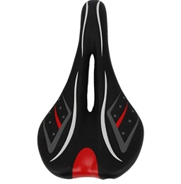 CHE^ZUO Spares CHE^ZUO BICYCLE SADDLE Mountain Biking Cycling Saddle, 280 * 140Mm, Black