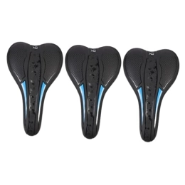 Clispeed Mountain Bike Seat CLISPEED 3pcs Mountain Bike Saddle Exercise Bikes Comfort Seat Cushion Mens Bike Bike Seats Race Bike Comfortable Bike Seats Comfortable Bike Saddle Bike Seats Pad Mountain Bike Cushion Pu