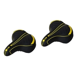 Clispeed Mountain Bike Seat CLISPEED Bike Saddle Bike Seats 2pcs Bulk Beads Rope Belt Seat Road Bike Seat Bike Saddle Mountain Bike Saddle Yellow Socket Accessories Comfort Bike Seat Bike Seat Cushion Seat