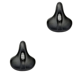 Clispeed Mountain Bike Seat CLISPEED Flashing Led Windmill 2pcs Bike Seat Cushion Saddle for Bike Seat Saddle Mountain Bike Bicycle Seat Equipment Black Comfortable Bike Saddle Bike Seat Saddle Wicker Wall Decor