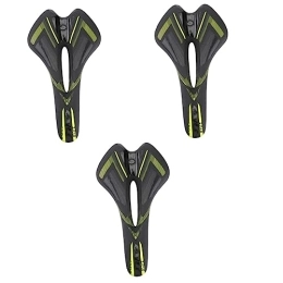 Clispeed Mountain Bike Seat CLISPEED Saddle 3pcs Bicycle Saddle Mtb Seat Bike Seats Most Comfortable Bike Seat Road Bike Saddle Comfortable Bike Seats Mountain Bike Accessories Bike Seat Bike Seat