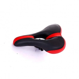 SASCD Spares Comfortable Bicycle Saddle Shock Absorber Mountain Bike Bicycle Bike Seat Cushion Solid Bike Mountain Bike Seat Cushion Riding (Color : Red)