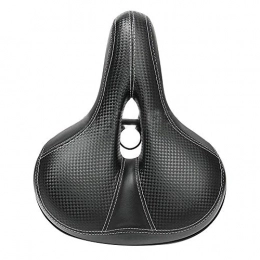 WGLG Spares Comfortable Bike Seat Cycling Big Bum Wide Saddle Seat Road Mtb Moutain Bike Wide Soft Pad Comfort Cushion Cycling Bicycle Parts