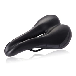 Dedbol Spares Dedbol Soft Bicycle Saddle Men Women Mountain Bike Wide Seat Retro Hollow MTB Saddle Black Bike Seat