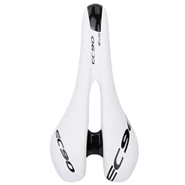 Demeras Spares Demeras Bike Saddle Mountain Road Bike Seat Comfortable Shockproof Saddle Replacement Bicycle Accessory(White)