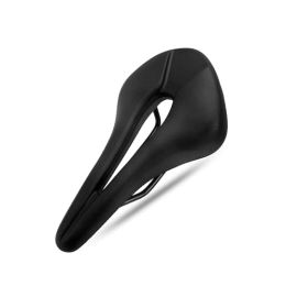 EKOMIS Mountain Bike Seat EKOMIS Bike Seat Bike Saddle Hollow MTB Bicycle Cushion One-Piece PU Leather Soft Comfortable Seat For Men Women Road Mountain Cycling Saddles Bike Saddle (Color : Texture Black)